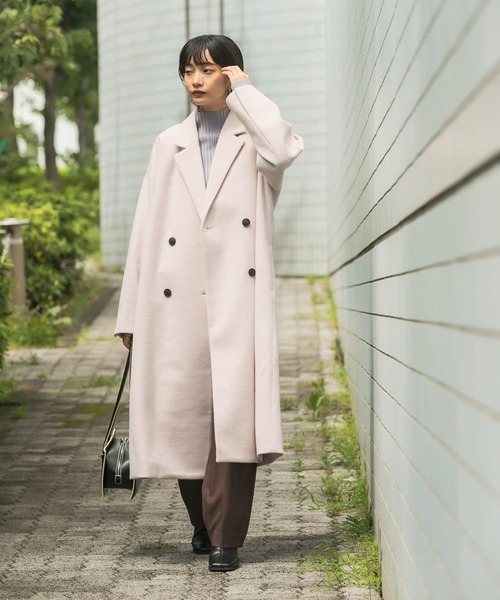 KBF（ケイビーエフ）の「ダブルチェスターコート（チェスターコート