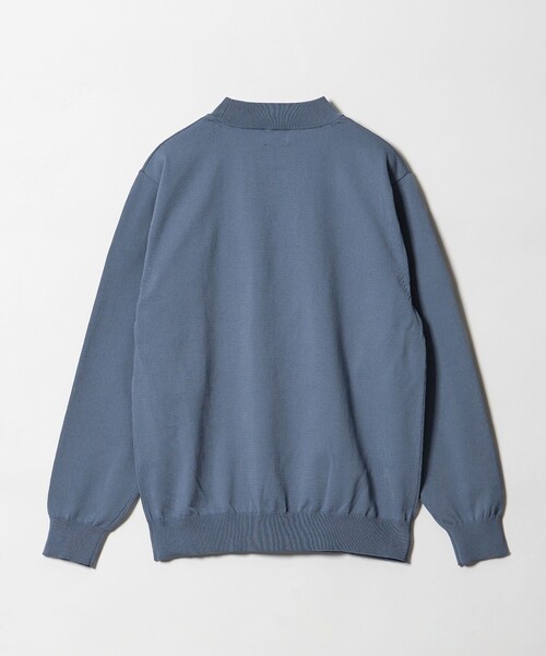 セール】A+ ポリエステル モックネック ニット -ウォッシャブル
