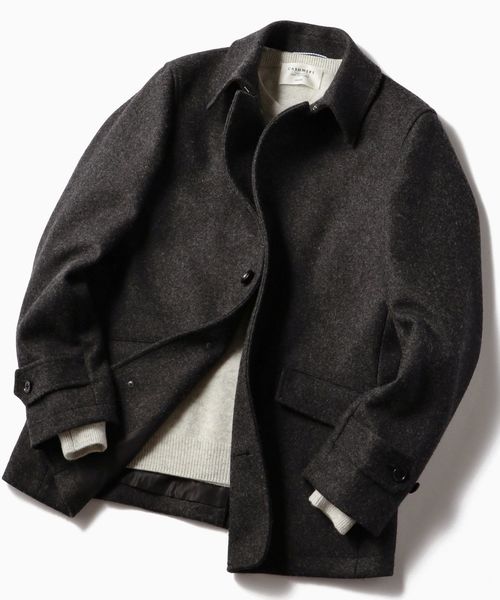 SHIPS（シップス）の「SC: HAMILTON LAMBSWOOL メルトン シングル P