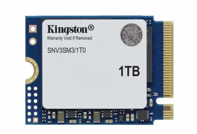 Kingston NV3 M.2 2230 1TB PCIe 4.0 x4 NVMe Internal Solid State