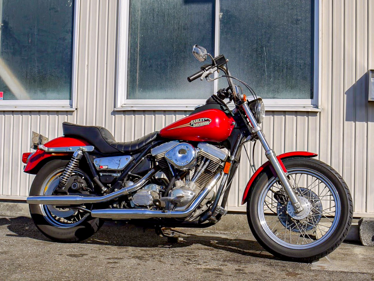 走行距離10万km越え90年式HARLEY DAVIDSON FXRとの29年間の記録
