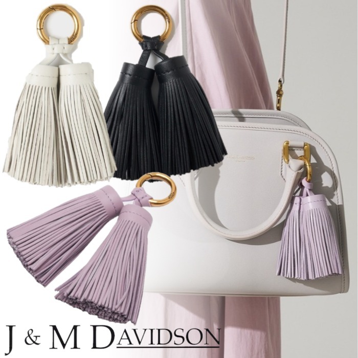 国内直営**J&M DAVIDSON** ダブルタッセル チャーム (J & M Davidson