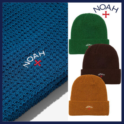 グリーン（緑）系 NOAH(ノア) ニットキャップ・ビーニー(メンズ