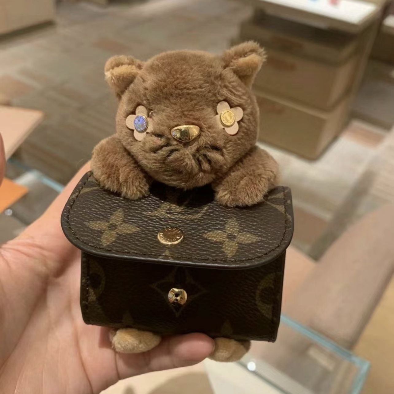 どの角度からも可愛い♪】ルイヴィトン Air Pods ケース くま (Louis