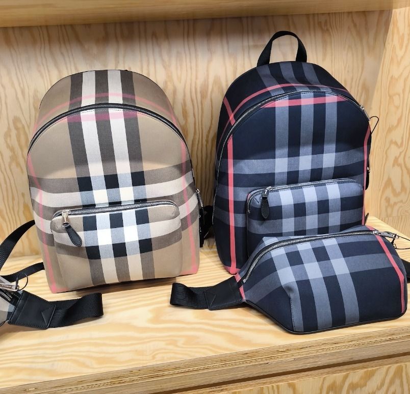BURBERRY】JEFF CHECK WOC チェック柄バックパック (Burberry/バック