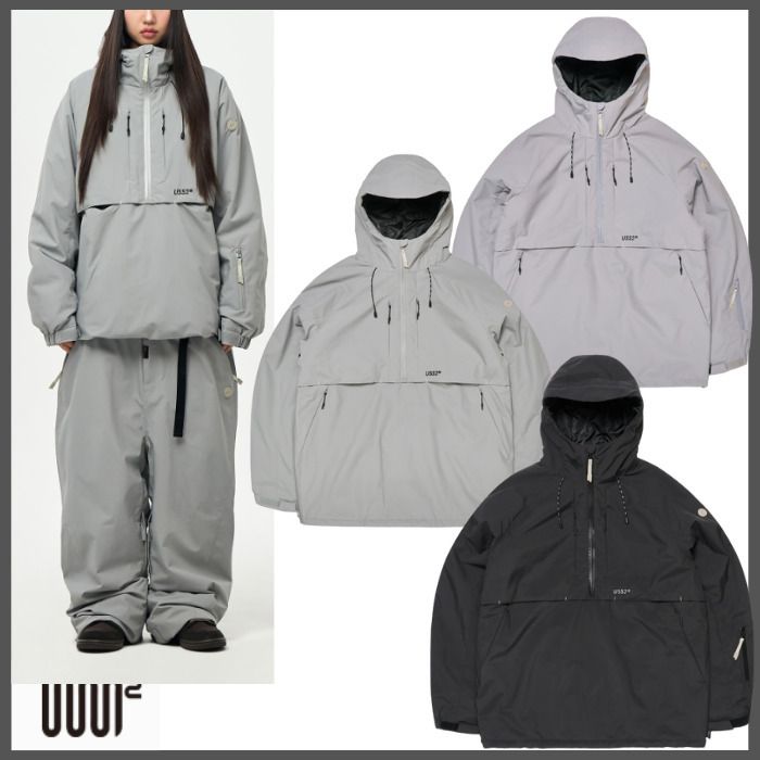 ☆USS2☆スノーウェア Stitch Pt Side Zip-Up JKT/UNISEX (USS2