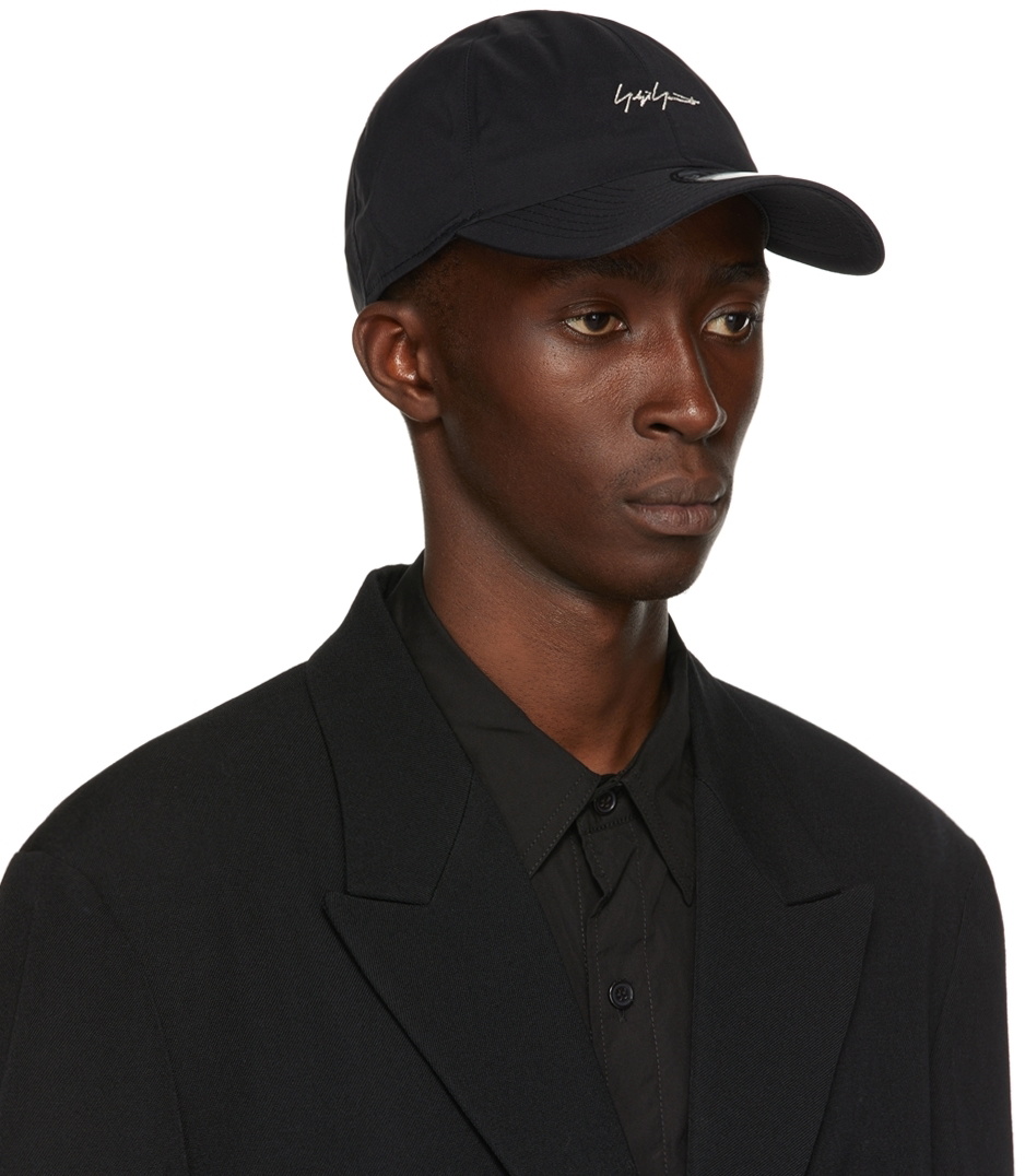 Yohji Yamamoto Black New Era Edition Gore-Tex Small Logo Cap Yohji