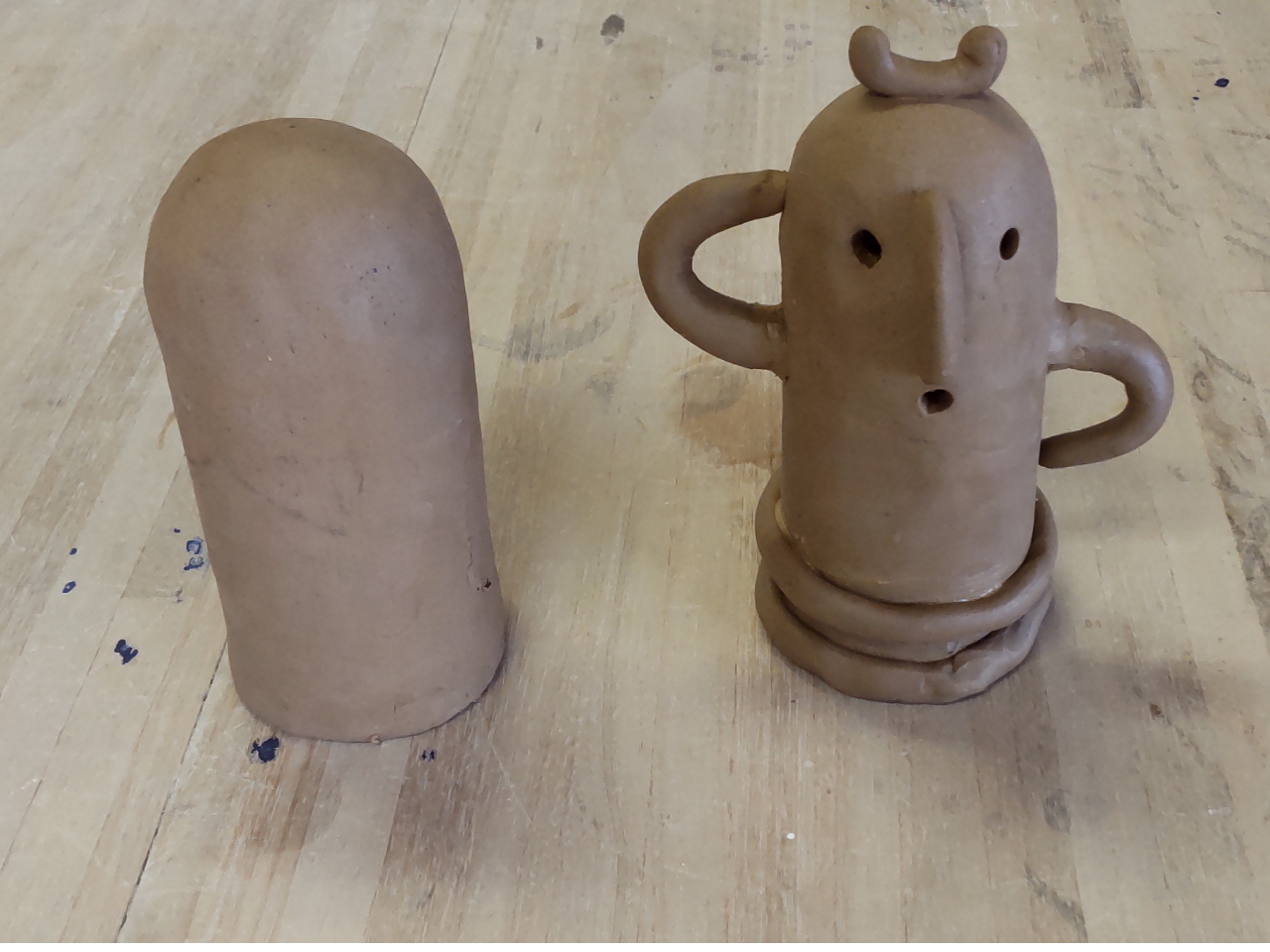 ファミリー】【福島県・飯坂温泉から5分＊陶芸体験】里山の工房で埴輪