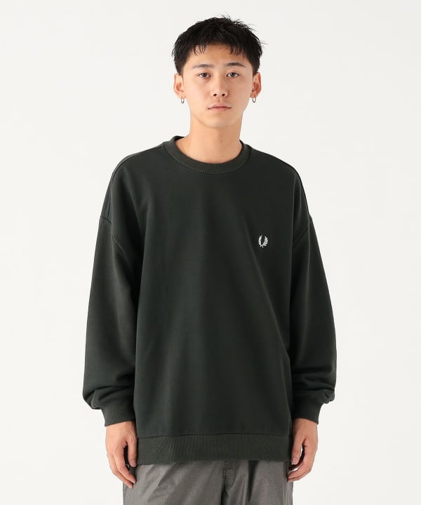 BEAMS（ビームス）【別注】FRED PERRY / エンブロイダリー クルー