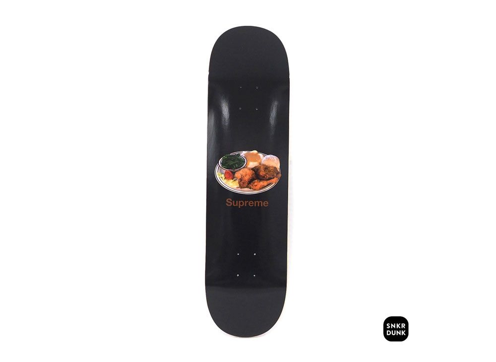 18ss Supreme Chicken Dinner Skateboard 白