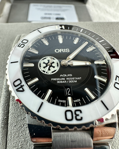 No Reserve - 2020 Oris Aquis Star Wars Stormtrooper 43.5MM Steel