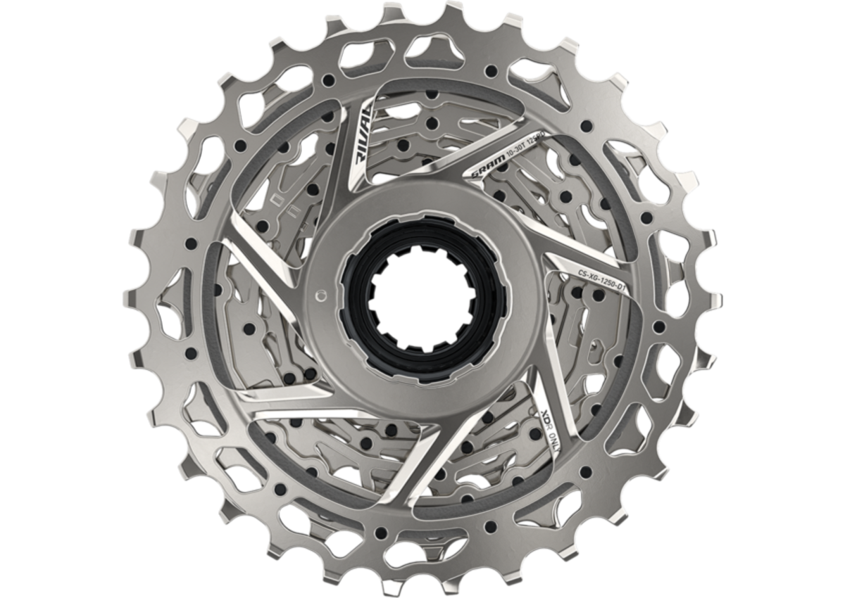 SRAM Rival AXS XG-1250 Cassette - 12-Speed, 10-36t, Silver, For