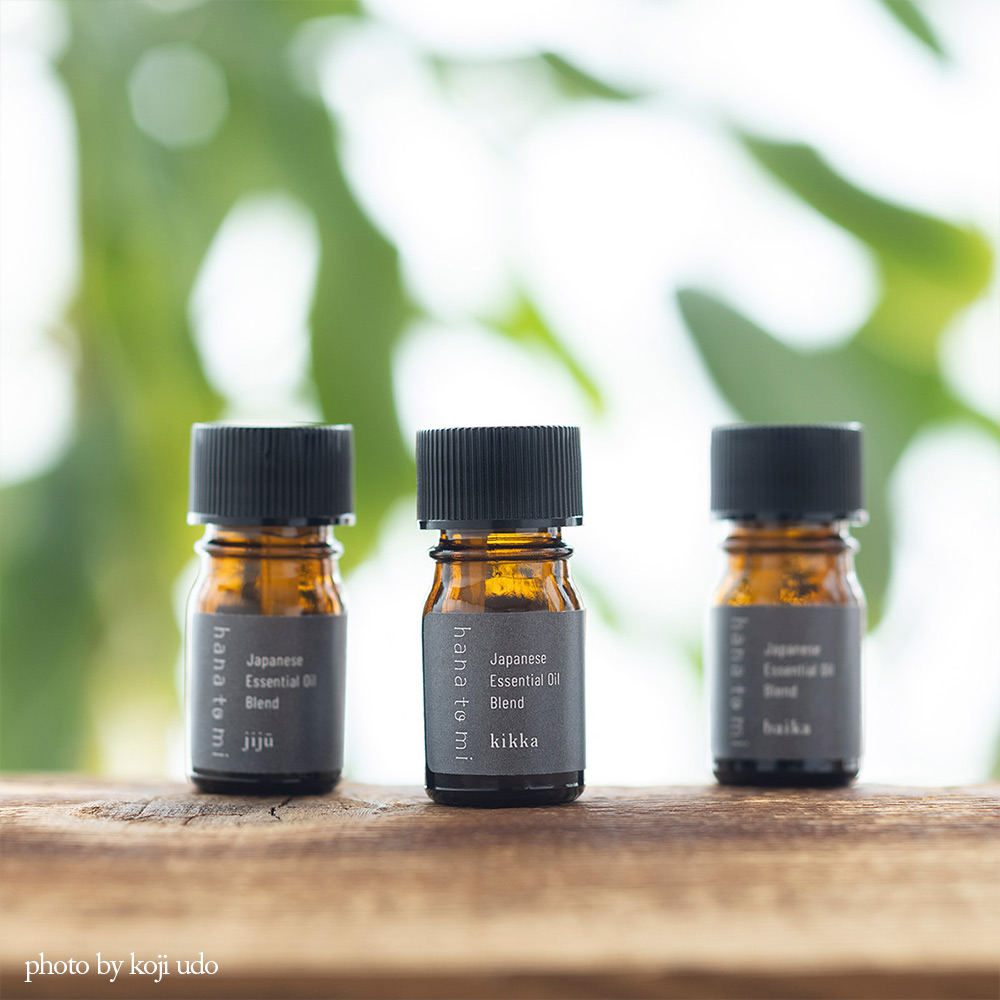 日本の恵みで作るアロマ | 和精油のエッセンシャルオイル - hana to mi