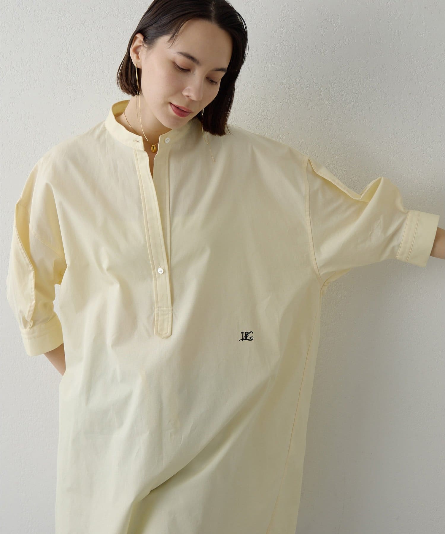刺繍チュニックシャツ | Whim Gazette(ウィム ガゼット)レディース