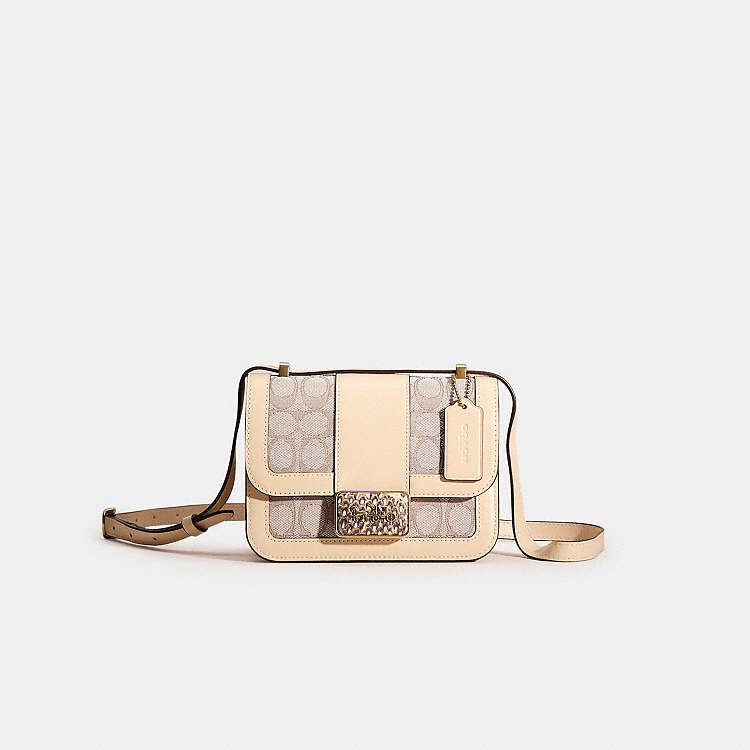 COACH® | Restored Alie Shoulder Bag 18 In Signature Jacquard With