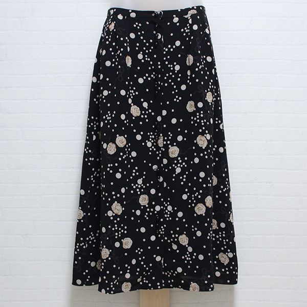 黒ドットカメリアポリスカート【M】 - ピンクハウス通販｜リサイクル