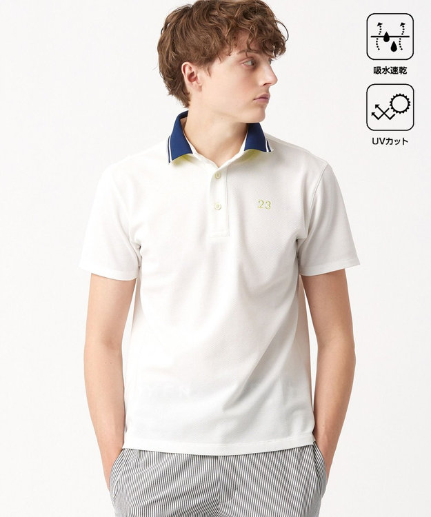 MEN】【吸水速乾/UVカット】ベーシック ポロシャツ / 23区GOLF