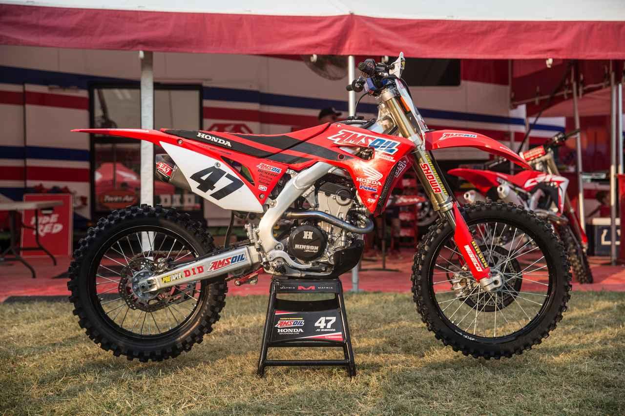 ロレッタリンMX番外編、アムゾイルホンダ・下田丈のCRF250R - Off1.jp