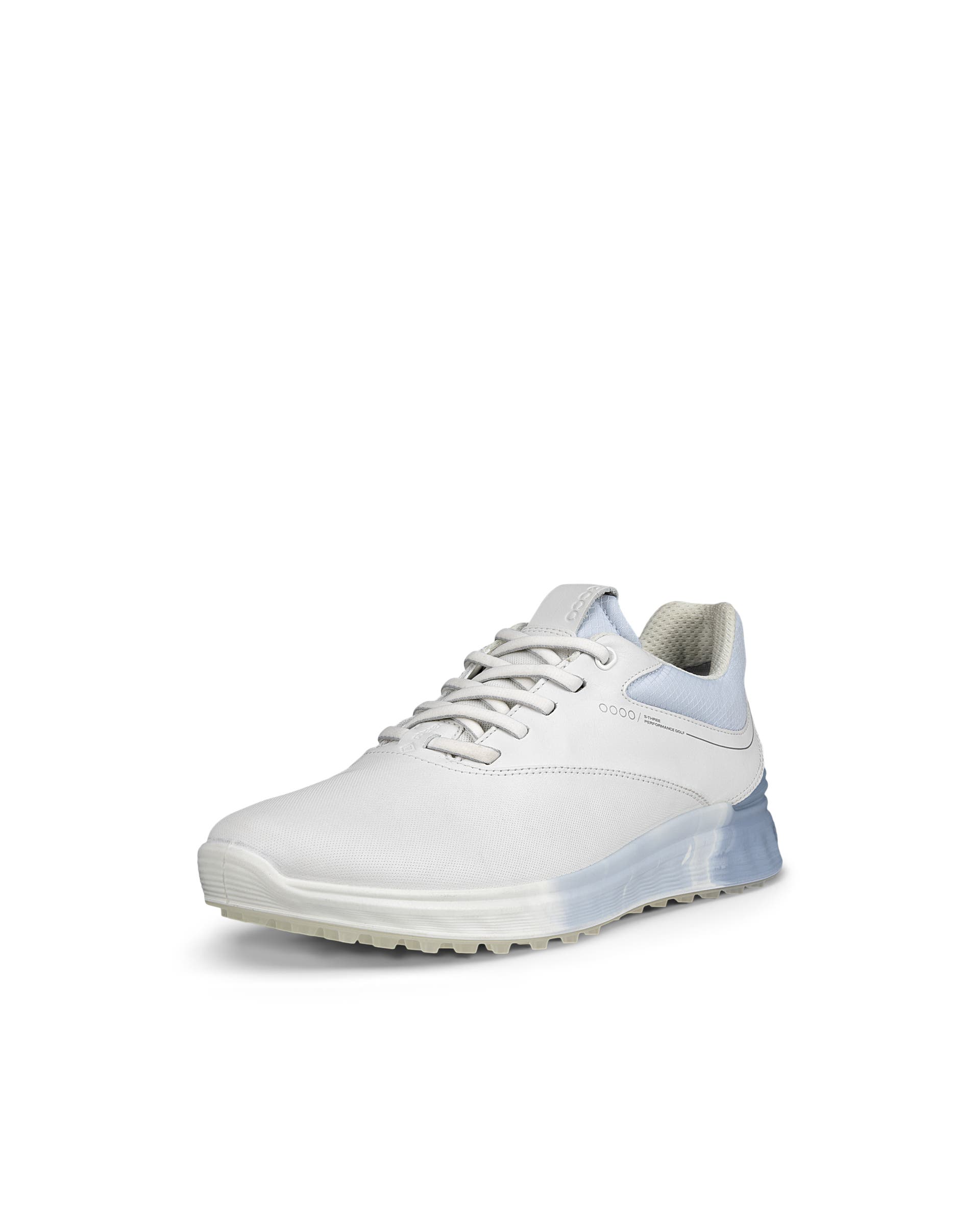 ECCO Golf S Three ウィメンズ レザーGore-Texゴルフシューズ | ホワイト
