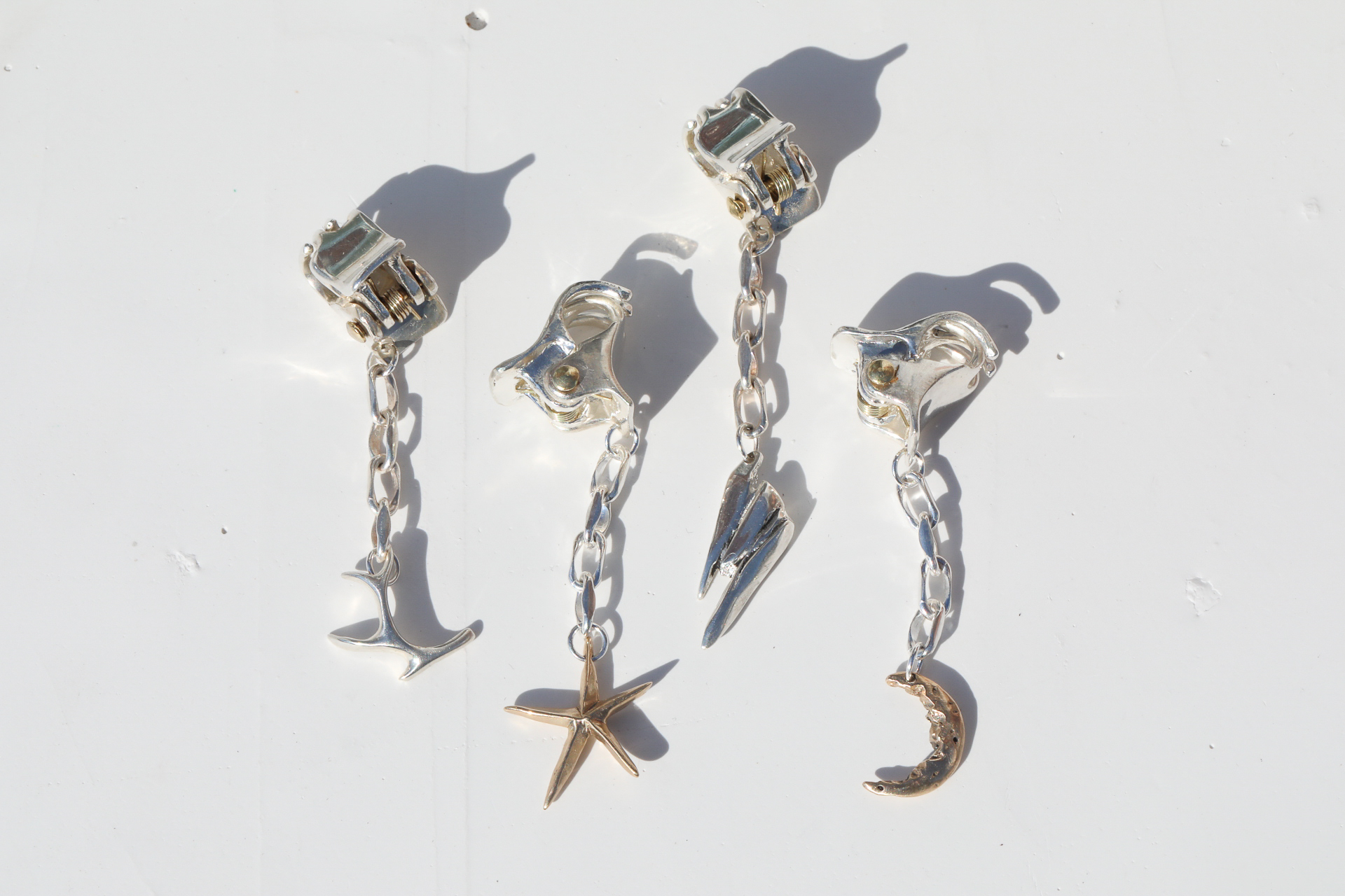 PLUIE プリュイ ヘアピアス ソウM シルバー ソウ M ヘアピアス - PLUIE