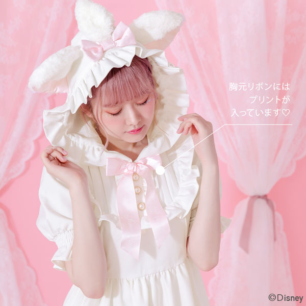 海外発送不可】【Disney/マリー】なりきりフードワンピース