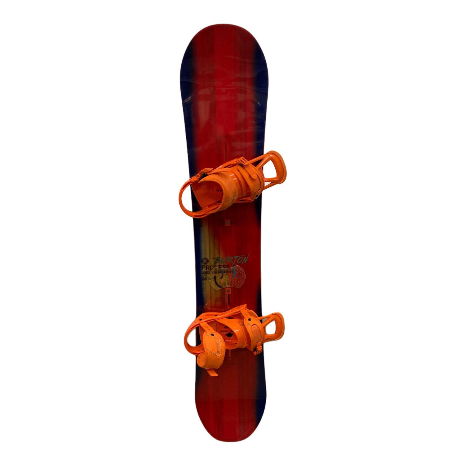 BURTON (バートン) PROCESS FLYING-V スノーボード 155 レッド