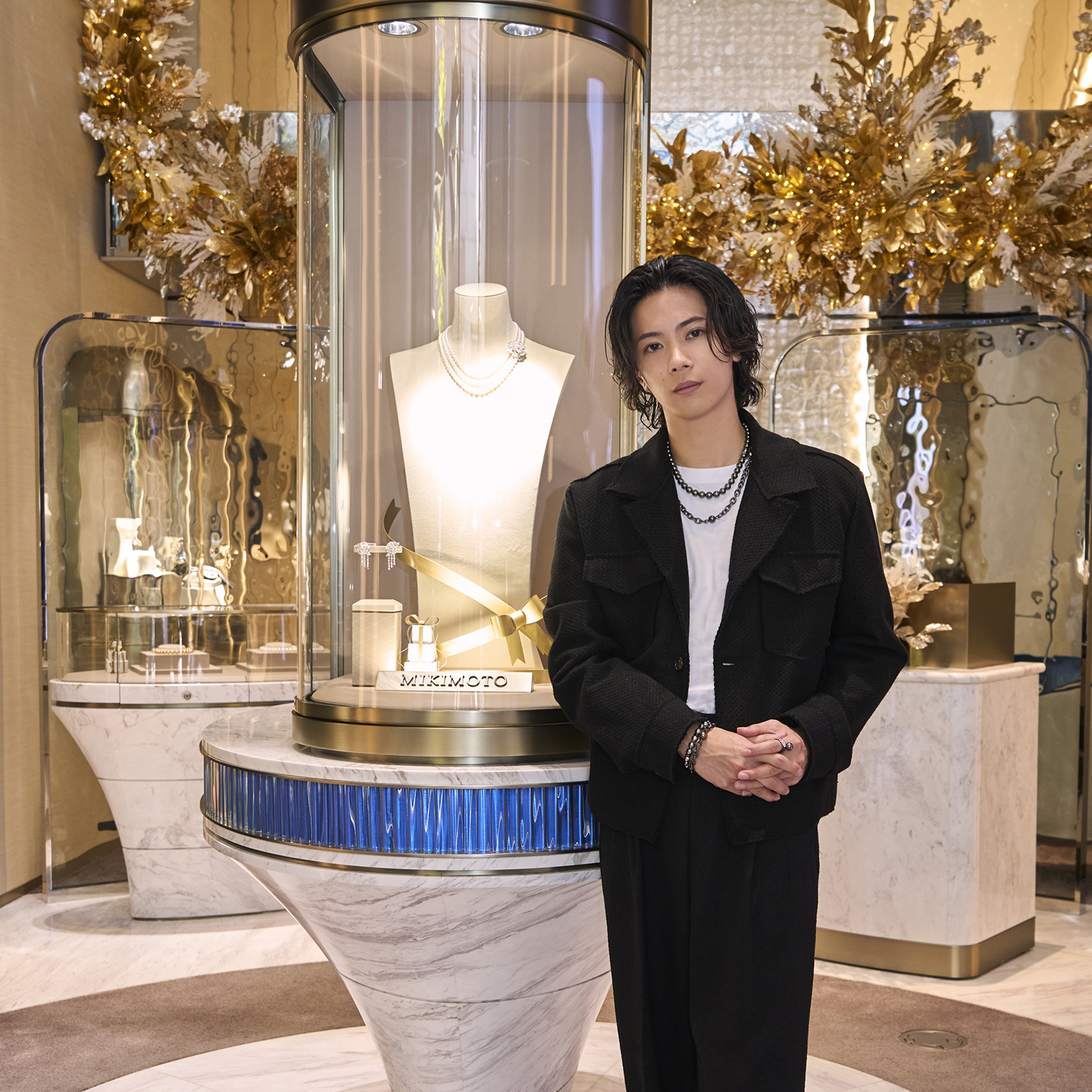 ニューヨーク5番街店に初来店！MIKIMOTO(ミキモト)神宮寺 勇太