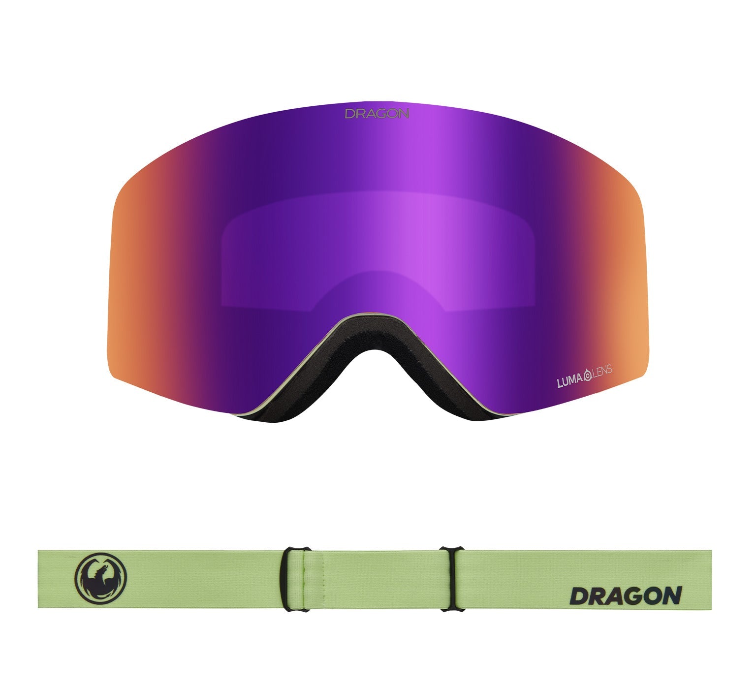 R1 OTG - Matcha with Lumalens Purple Ionized & Lumalens Midnight