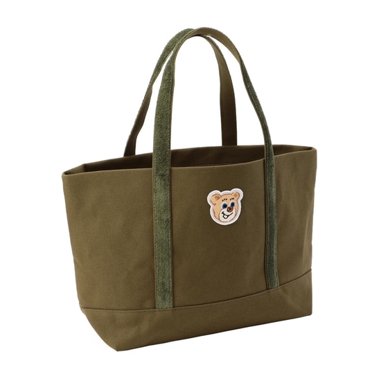 オールドテディ ワッペントートバッグ L/OTE-163165(ネイビー