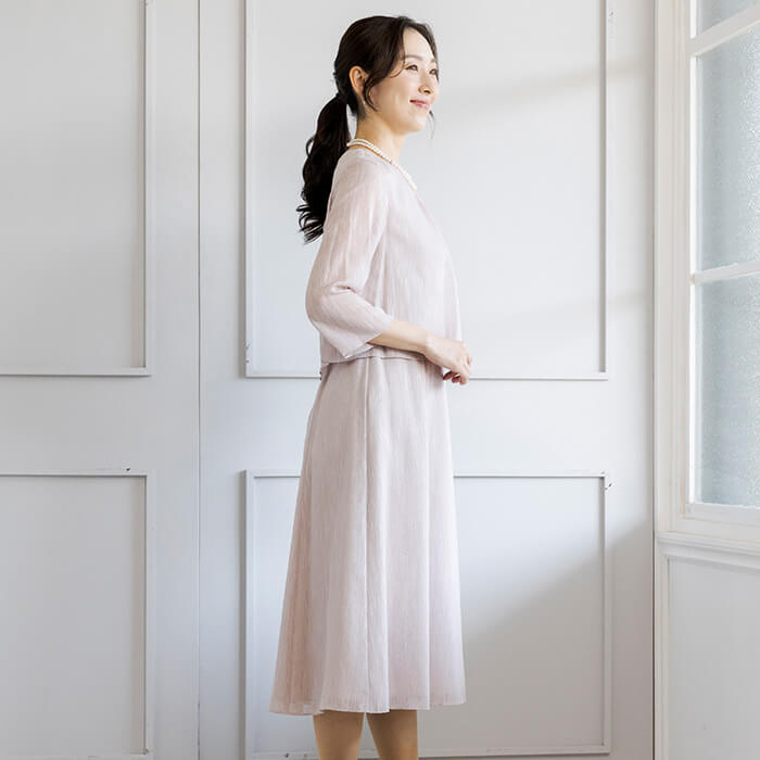 オーセンティックなセレモニースーツ 9号・ピンク｜東京ソワール