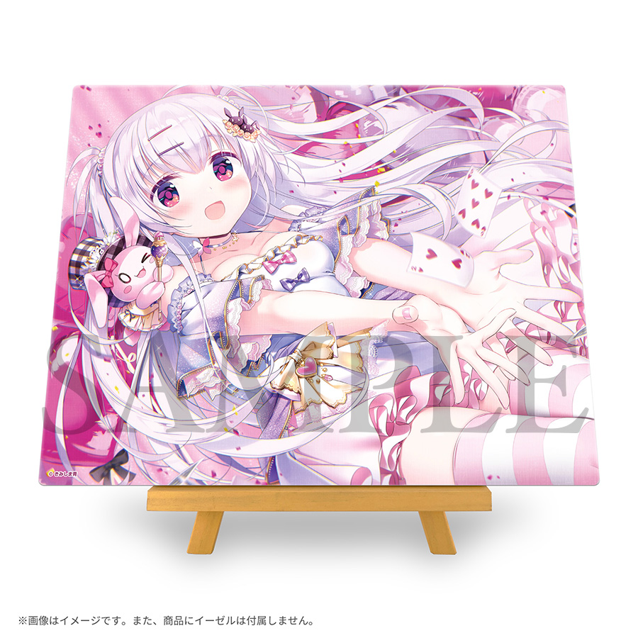 きみしま青 直筆サイン入りF6キャンパスアート 03咲希 きみしま青 直筆