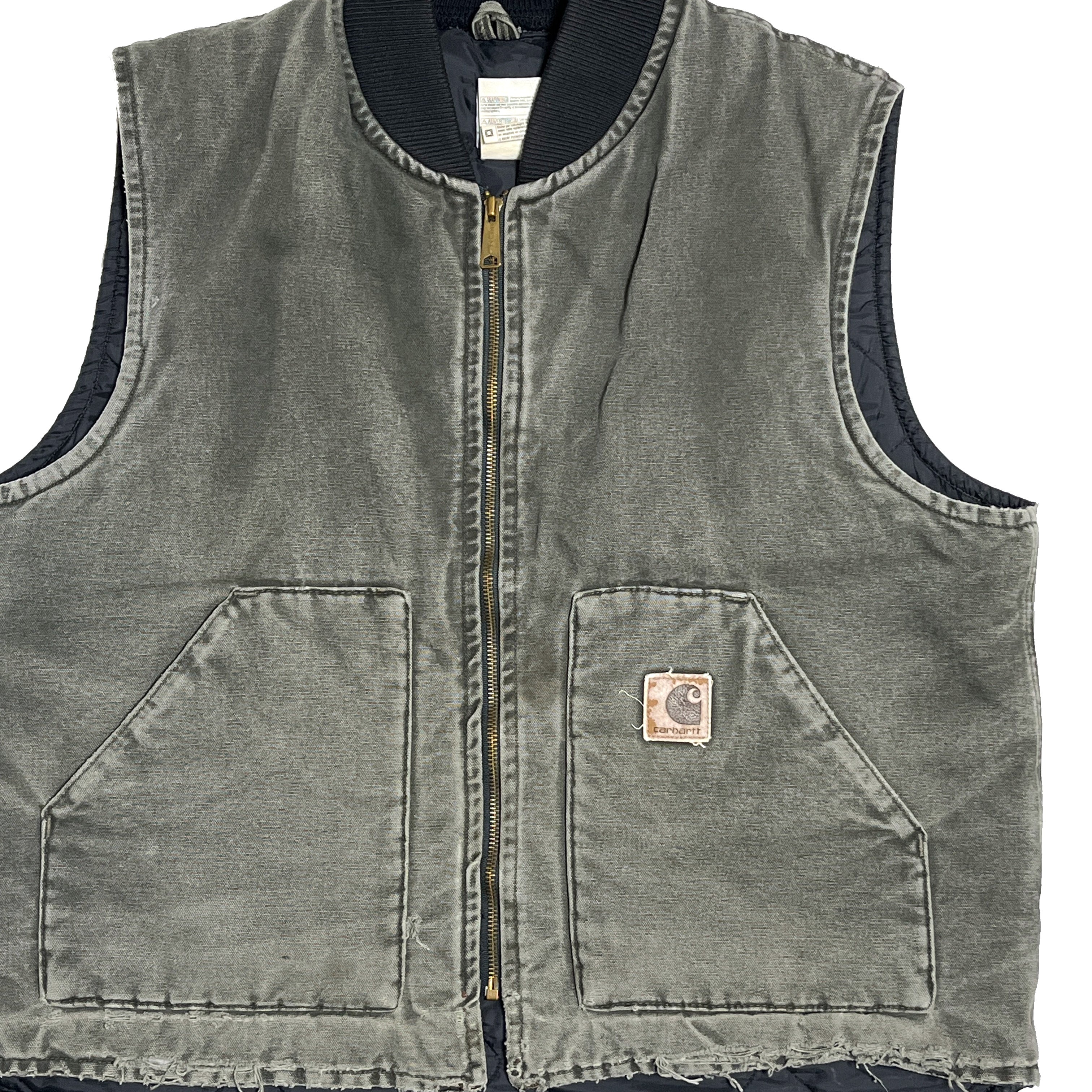 アメリカ製 Carhartt ダックベスト モスグリーン Size (XL) – frgeek